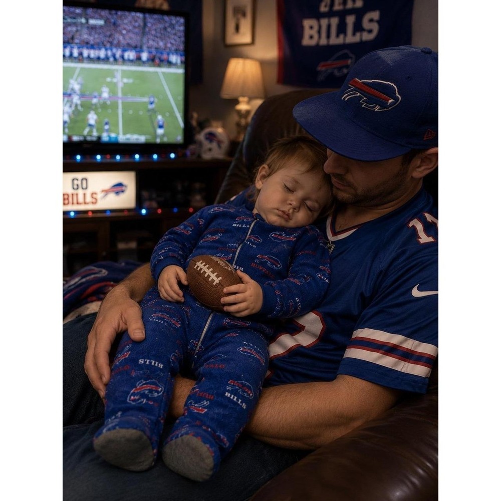 NFL Buffalo Bills Baby Fleece Pajamas (24 months)